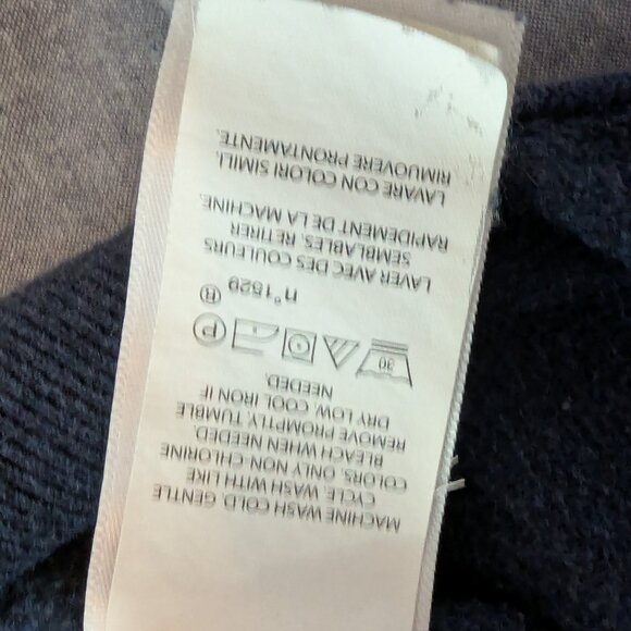 Polo by Ralph Lauren Navy Blue Crew Neck Sweater - Picture 8 of 12